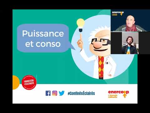 Confinés et éclairés - Webinaire spécial écogestes avec Enercoop