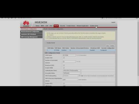 Как поменять пароль WIFI(HUAWEI)