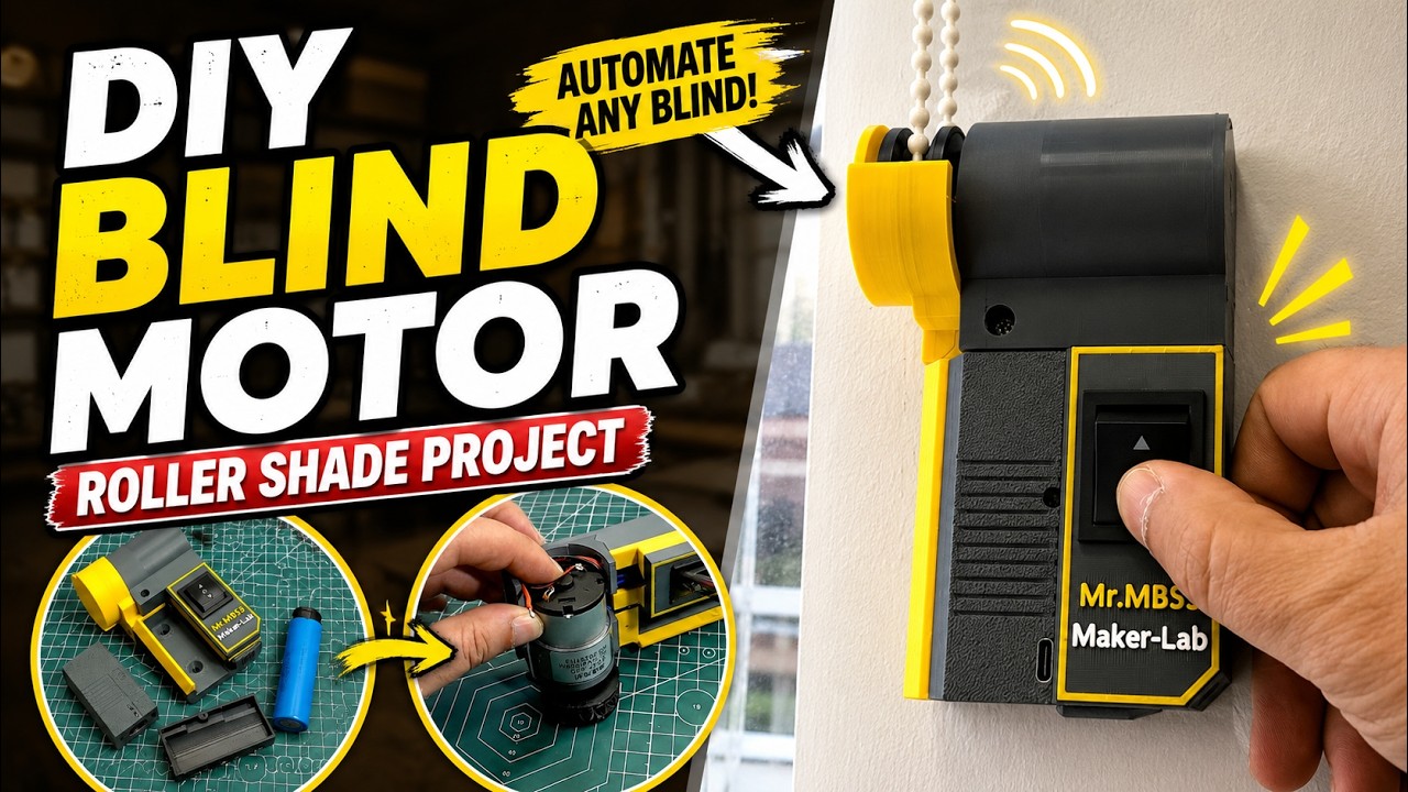 diy-blind-motor-automatic-roller-shade-project-youtube