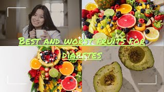How fruit affect blood sugar | Best and worst fruits for diabetes | Dr Sidra