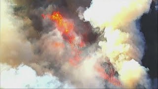 Wildfire tore through Vallejo on Sunday