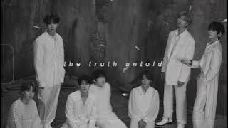 bts - the truth untold (slowed   reverb)