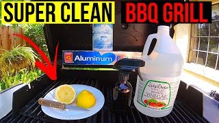 How To Naturally SUPER CLEAN your BBQ Grill -Jonny DIY