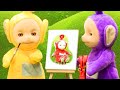 Teletubbies Stop Motion | La Paints Teletubbies | Stop Motion Compilation | Cartoons for Kids