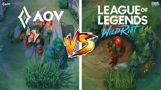 Arena of Valor vs LoL Wild Rift : Map, Graphics,Texture Comparison