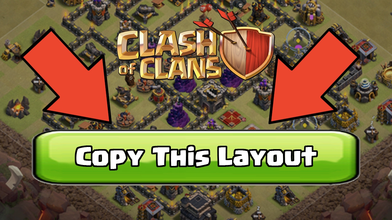 clash of clans copy base