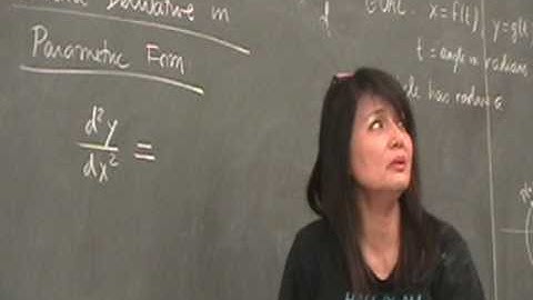 Finding Tangent Lines and Arc Length Given Parametric Equations Part 1