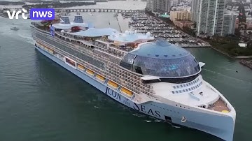 Grootste cruiseschip ter wereld vaart uit: indrukwekkend bouwwerk, maar niet onomstreden