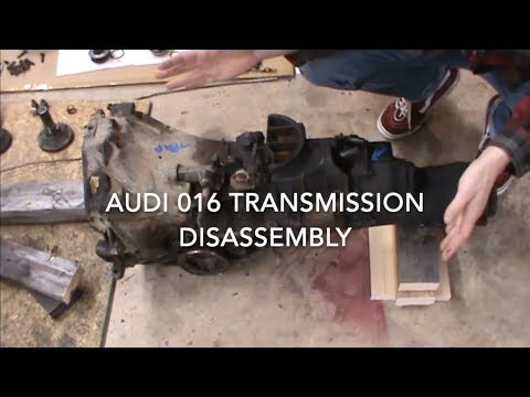 Audi 016 Quattro Transmission Disassembly