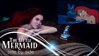 The Little Mermaid - live action and original side by side - Tribute Video