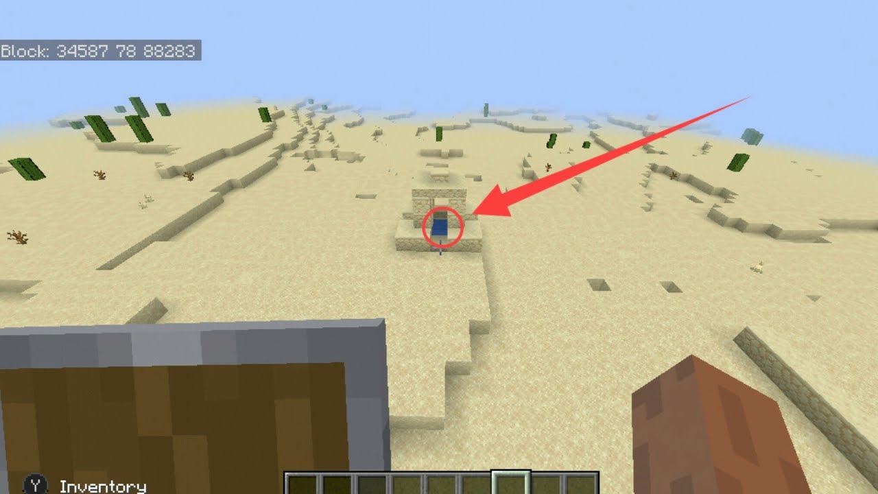 secret room in desert well [Minecraft] 🔴sub goal 200.#shorts