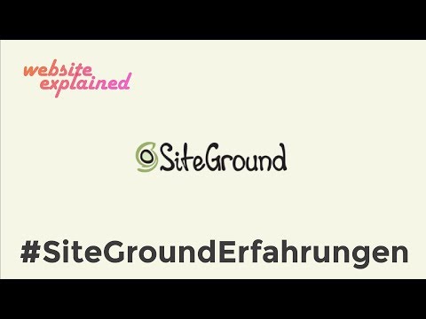Siteground Erfahrungen - Security Probleme Ade & So..