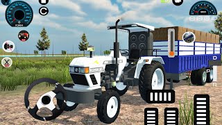 New Eicher 4X4 Tractor Off-Road Driving : Indian Tractor Simulator 2026 : Android Gameplay screenshot 4