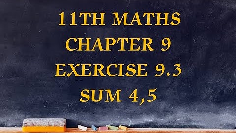 TN CLASS 11TH MATHS/CHAPTER 9/LIMITS AND CONTINUITY/EXERCISE 9.3 SUM 4,5(@MATHS STUDENT)