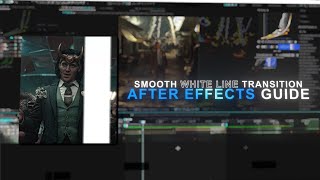 Celebrity Smooth White Line Transition Tutorial | After Effects Guide Net Worth