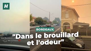 « C’est terrifiant » : l’odeur de fumée de l’incendie de Gironde arrive à Bordeaux