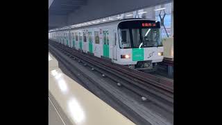 札幌市営地下鉄名物南北線のシェルター内走行
