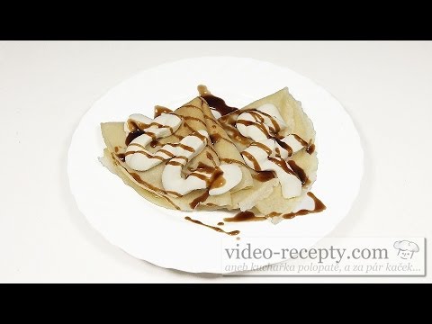 Video: Palacinky: Recepty Na Americké Palacinky A Palacinky S Mliekom A Kefírom, Foto A Video