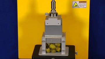 The Firmness of Green Pitted Olives using the Brookfield CT3 Texture Analyzer