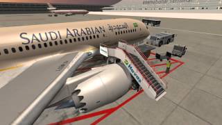 Flight 787 Advanced tutorial for takeoff in 3D