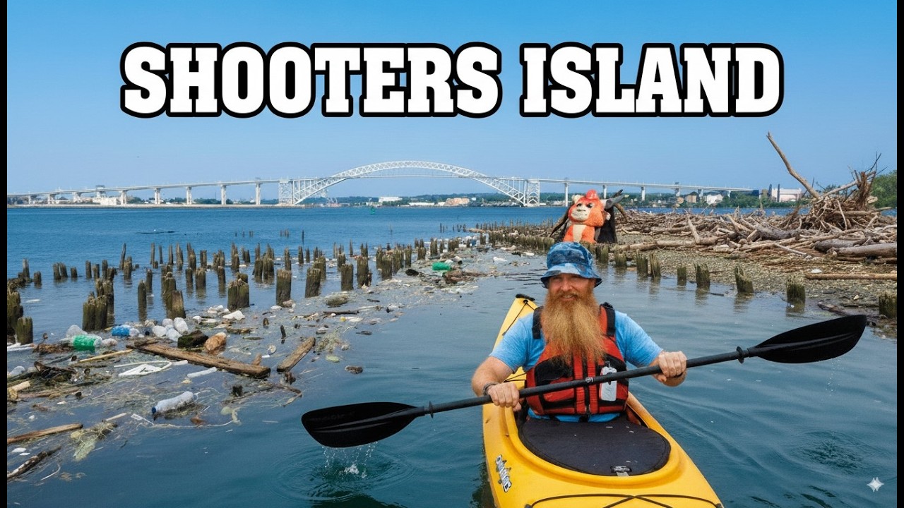 Urban Kayaking to Abandoned Shooters Island NYC