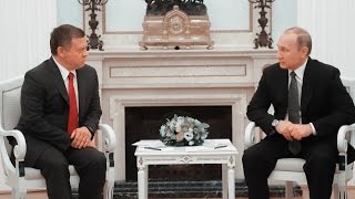 RHCJO | حديث جلالة الملك خلال لقاء الرئيس الروسي فلاديمير بوتين