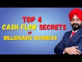 Top 4 cash flow secrets of billionaire business  ca jagmohan singh