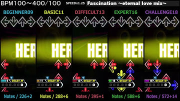 DDR / Fascination ～eternal love mix～ - SINGLE (DanceDanceRevolution SuperNOVA)