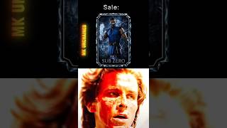 MK 1 Released character vs Sale # Part 2 #mkmobile #shorts