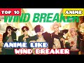 Top 10 anime like wind breaker