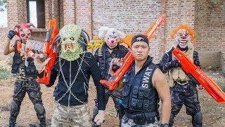 LTT Films : Hunter Squad Silver Flash Nerf Guns Fight Crime Group BIGMAN Mask Invisible Monsters LTT Films : Hunter Squad Silver Flash Nerf Guns Fight Crime Group BIGMAN Mask Invisible Monsters