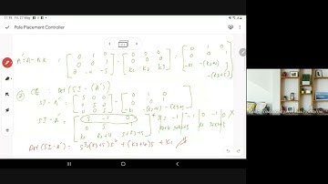 12. EMJ37504 Control Systems Engineering II Pole Placement Controller Part 2
