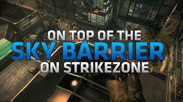 COD Ghosts Glitches - On Top of the Sky Barrier & Out of Map on Strikezone!