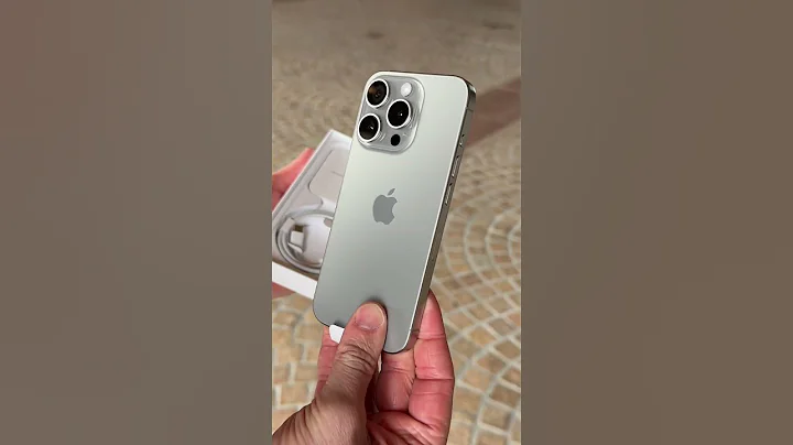 iPhone 15 Pro TITANIUM 🩶 Unboxing #apple #iphone #unboxing - 天天要聞