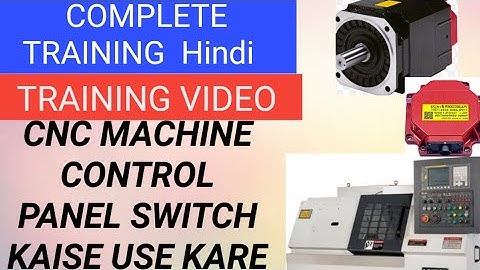 Fanuc CNC Machine operating switch working details