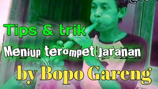 Cara meniup terompet JARANAN [ Raja slompret Nganjuk ]