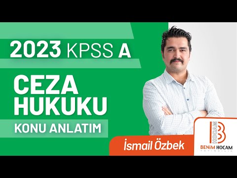 45) 2023 KPSS A Ceza Muhakemesi Hukuku - Koruma Tedbirleri Arama El Koyma Diğerleri  - İsmail ÖZBEK