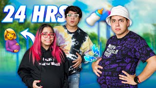 24 HORAS EMBARAZADOS  🤰🏻🍼*pánico* | El Tío Néstor 💎