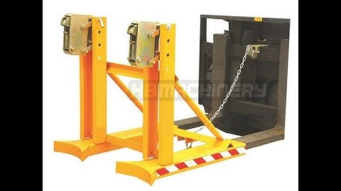 Double Drum Attachment One Parrot Beak Per Drum Load Capacity: 360 x 2 = 720 kg