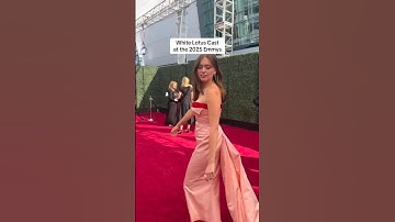 The White Lotus Cast 2025 Emmys Red Carpet