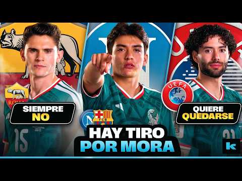 Napoli quiere ROBARSE a Mora; Chino Huerta RESPONDIÓ a Toluca; Reyes-Roma: NADA; ¿Gignac al Ame?