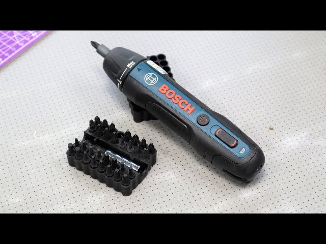 Unboxing & Testing BOSCH GO 2 PROFESSIONAL CORDLESS SCREWDRIVER 