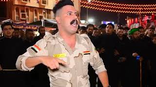 جندي عراقي في كربلاء يهوس عله الامام العباس ع دخول مرعب انه جندي حرب والطاح قائد جيش💪