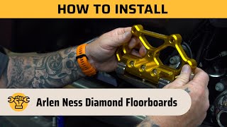 How to Install Arlen Ness Diamond Floorboards | Weekend Wrenching