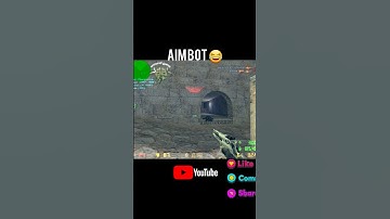AIM BOT 😂 #shorts #youtubeshorts #cs #counterstrike #highlights #bestmoments #aimbot #fyp