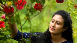 Have you ever eaten flower dosai?My loving queen made flower drink for us|Poorna - The nature girl|