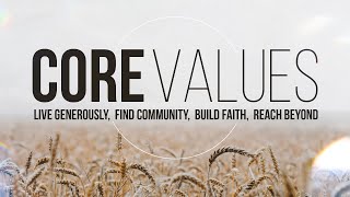 Sermon Series: Core Values