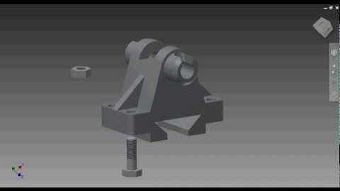 Mô phỏng lắp Assembly Inventor