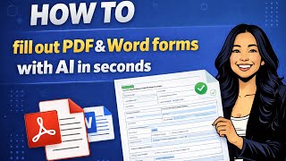 How to fill out PDF forms in 26 seconds with AI | Instafill.ai Demo