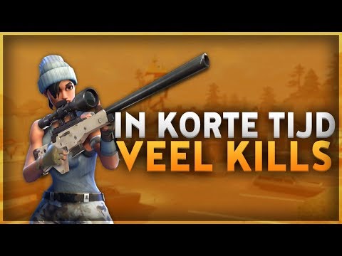 IN KORTE TIJD HEEL VEEL KILLS MAKEN IN FORTNITE (voor mijn doen) - Fortnite: Battle Royale #30